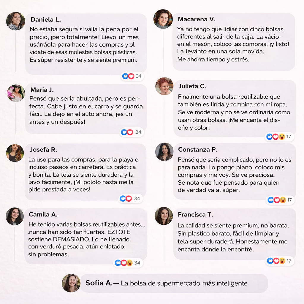 EZTOTE™ Bolsa de compras